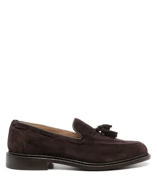 Tricker's エルトン スエード ローファー - ブラウン - サムネイル1