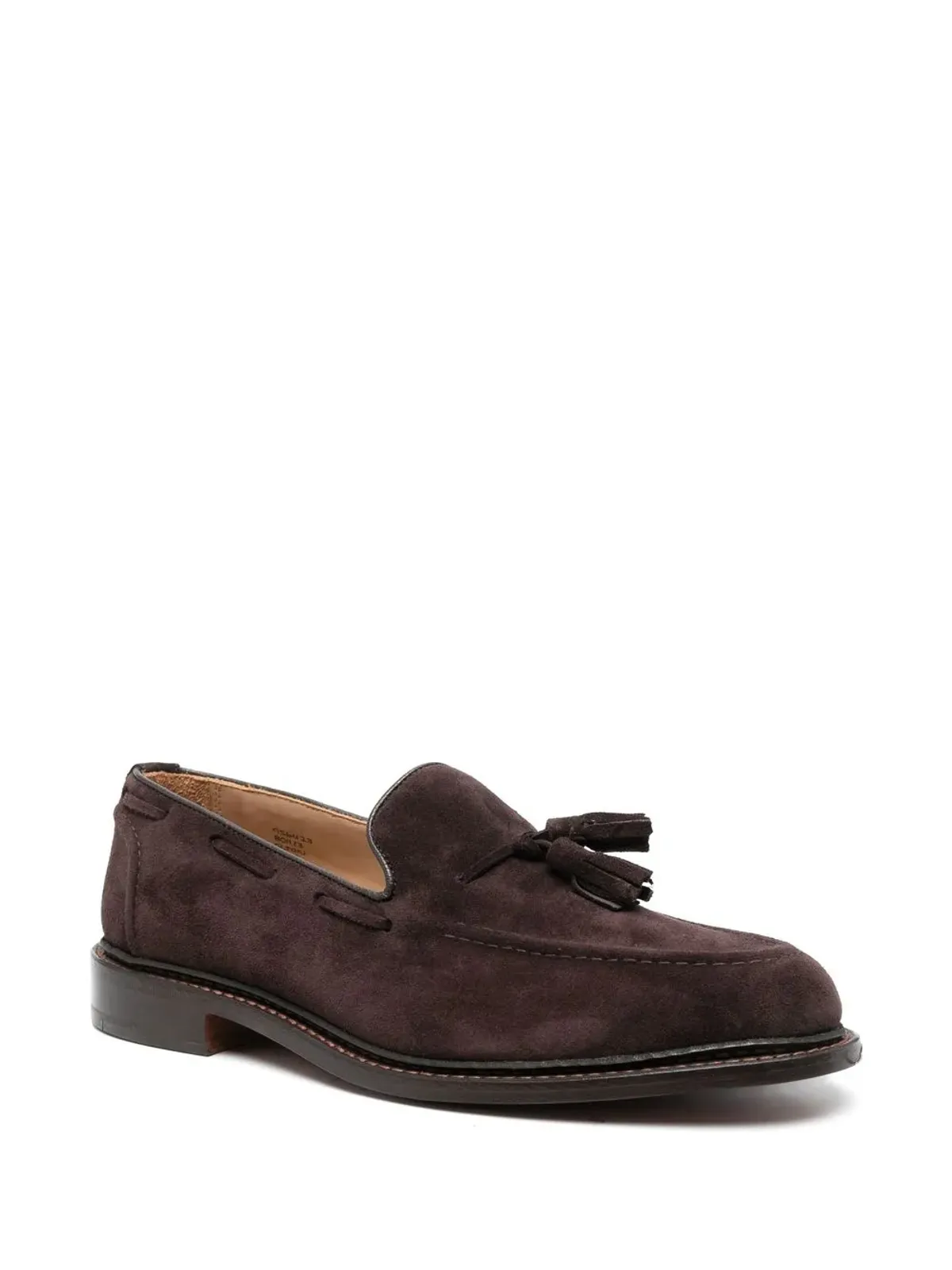 Tricker's エルトン スエード ローファー - ブラウン - 画像2