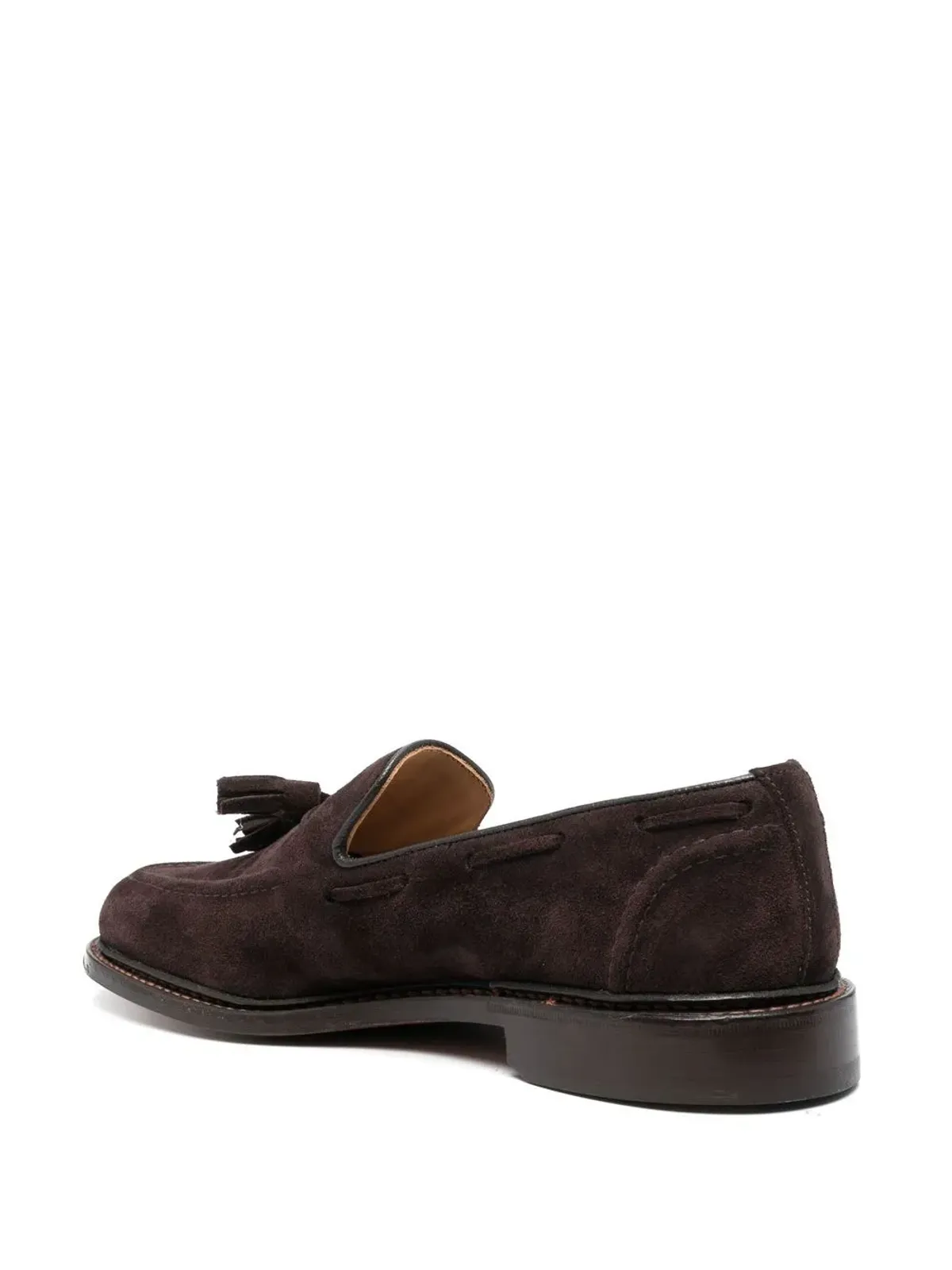 Tricker's エルトン スエード ローファー - ブラウン - 画像3