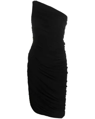 Norma Kamali Diana ワンショルダードレス - Black - サムネイル1