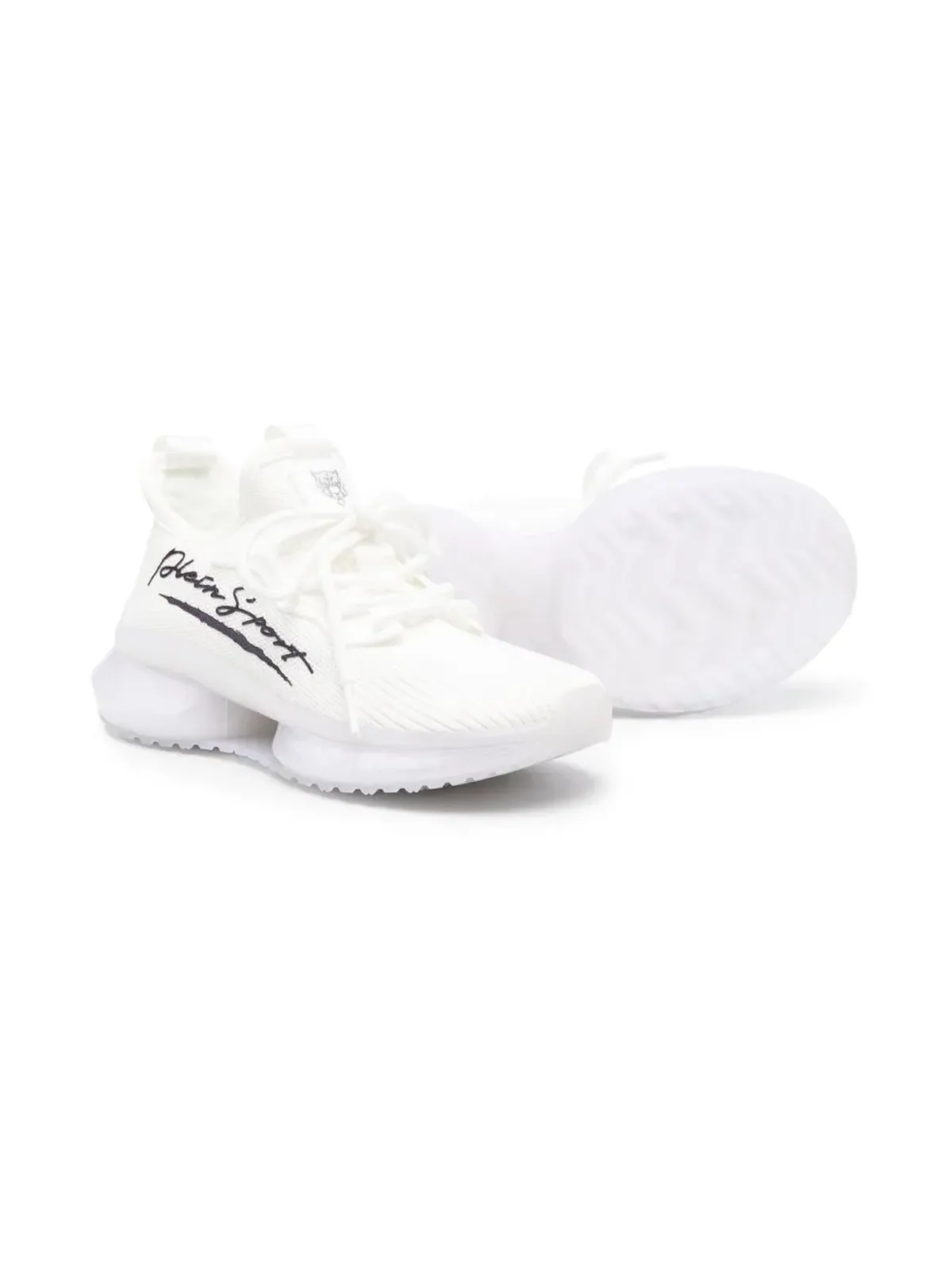 Plein Sport ロゴプリント レースアップスニーカー - 画像2