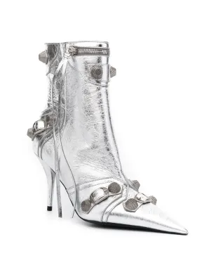 Balenciaga Cagole 90mm メタリック アンクルブーツ - サムネイル2