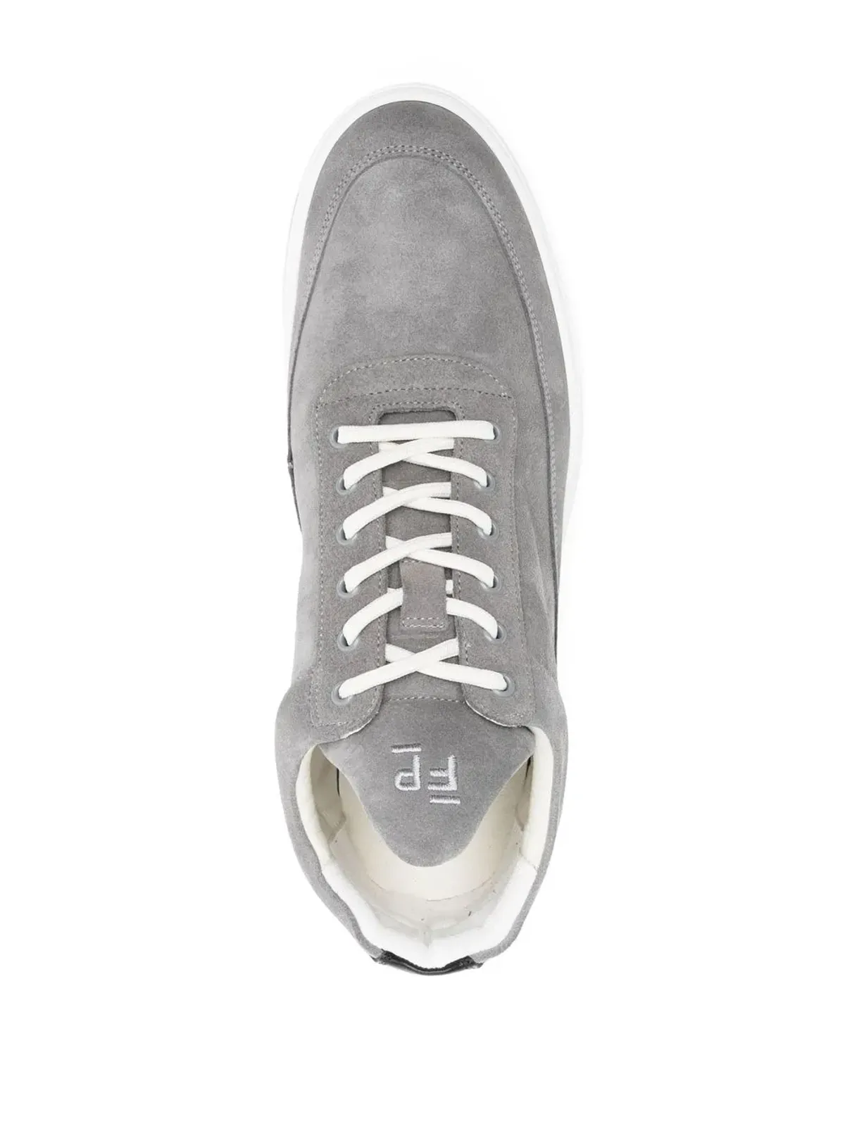 Filling Pieces スエード ロー・トップ スニーカー - グレー - 画像4