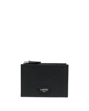 Lancel ロゴ入り レザー カードホルダー（ブラック） - サムネイル1