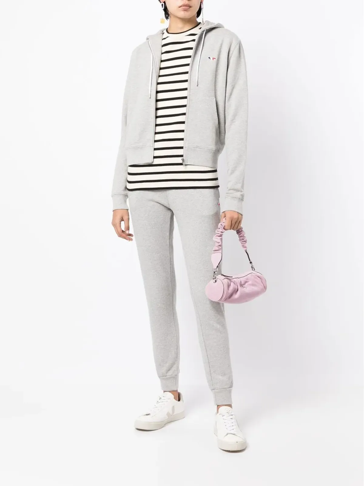 Maison Kitsuné スリムカット トラックパンツ - 画像2