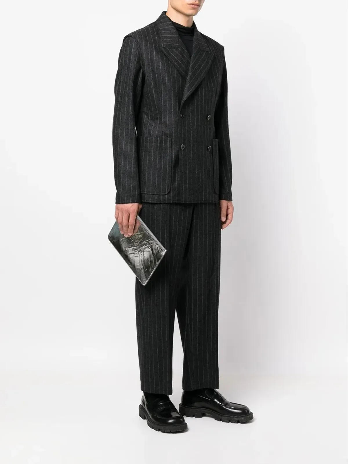 Maison Margiela 四つ縫いロゴクラッチ - 画像2