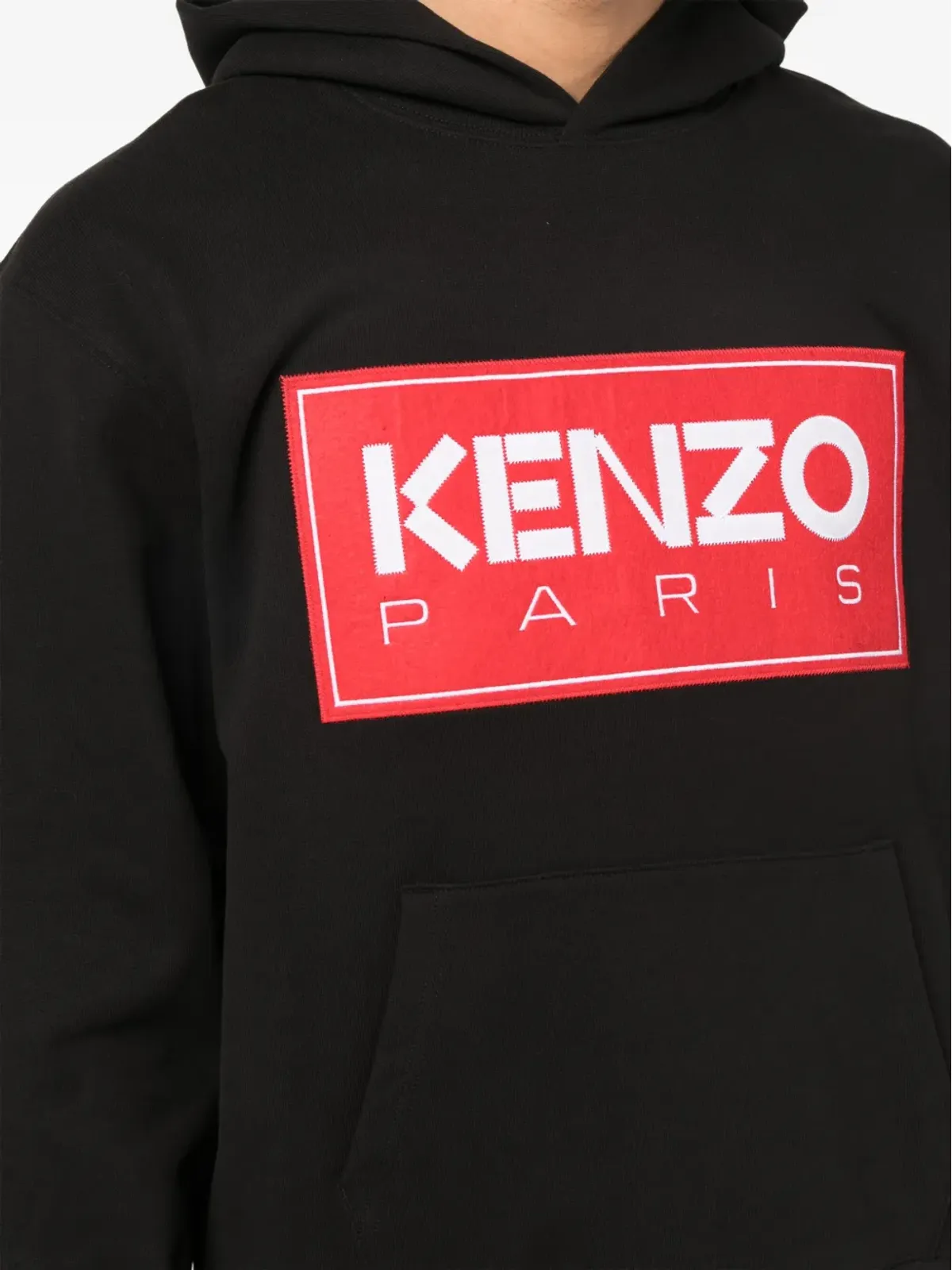 Kenzo ロゴプリント ディテール フーディ - 画像5