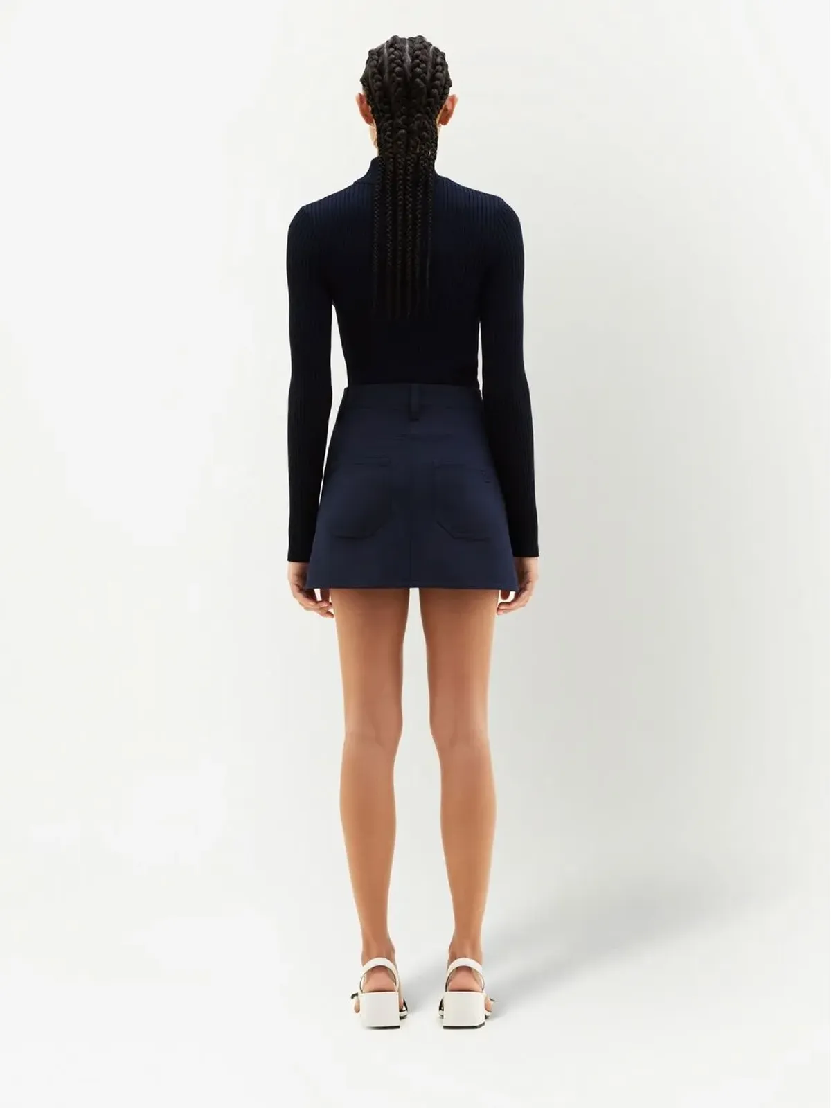 Courrèges リブ編みセーター - 画像4