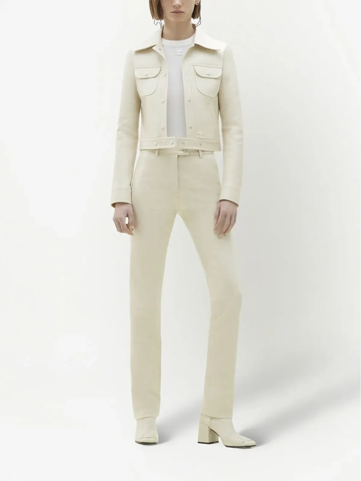 Courrèges Reedition ファイブポケットパンツ - 画像2