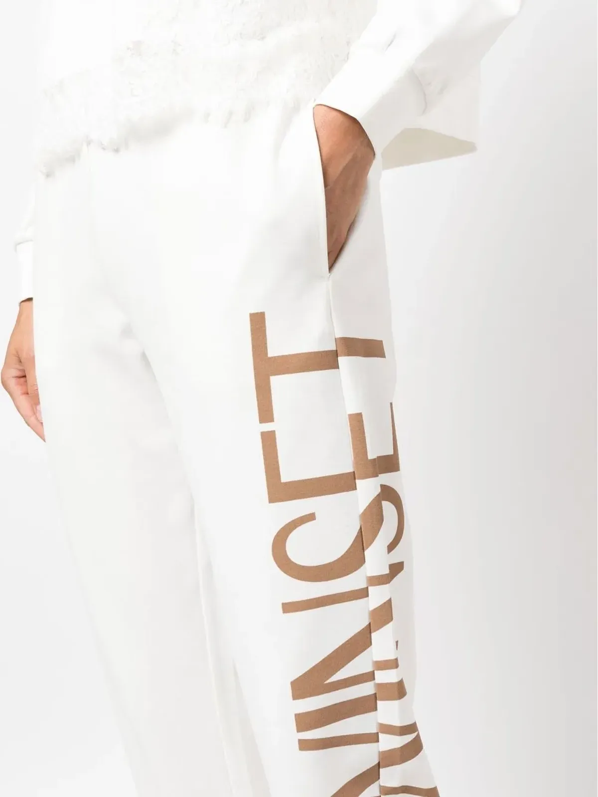 TWINSET ロゴプリント トラックパンツ - 画像5