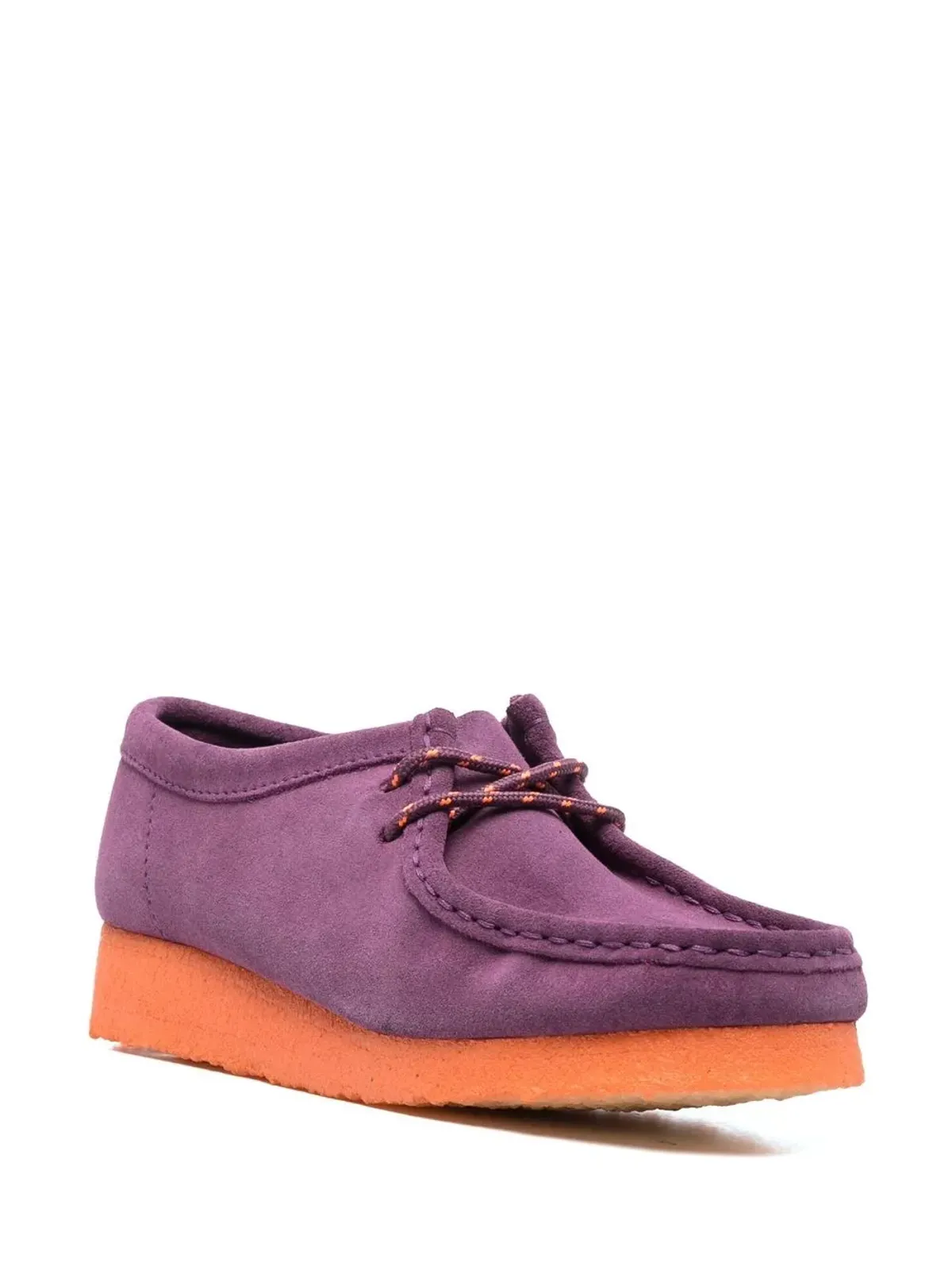 Clarks Originals カラーブロック レースアップ ローファー - 画像2