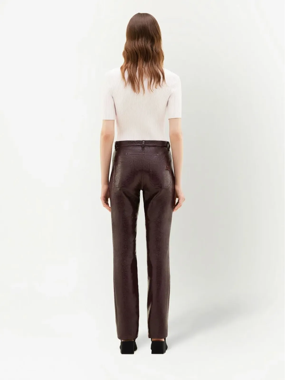 Courrèges Re-Edition ビニールパンツ - 画像4