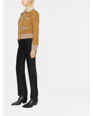 DSQUARED2 リブディテール付きジップアップボンバージャケット - サムネイル3