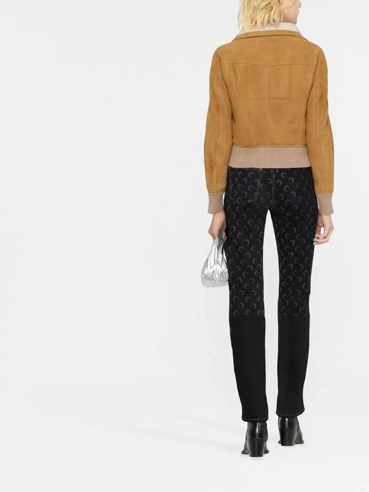 DSQUARED2 リブディテール付きジップアップボンバージャケット - 画像4