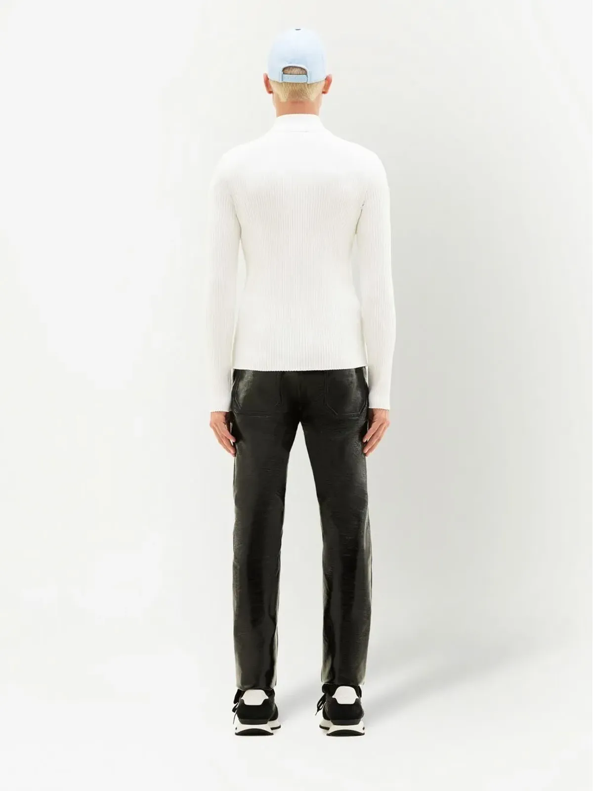 Courrèges リブニット モックネック ジャンパー - 画像4