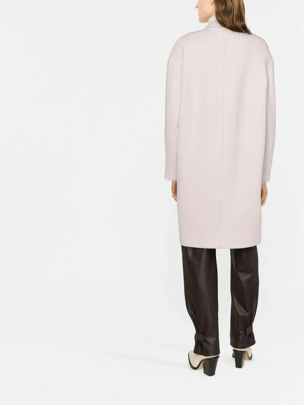 ISABEL MARANT ダブルブレスト ミディコート - 画像3
