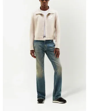 Courrèges チェストロゴパッチ シャツジャケット - サムネイル2