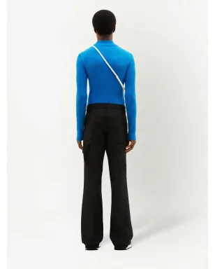 Courrèges リブ編みモックネックジャンパー - サムネイル4