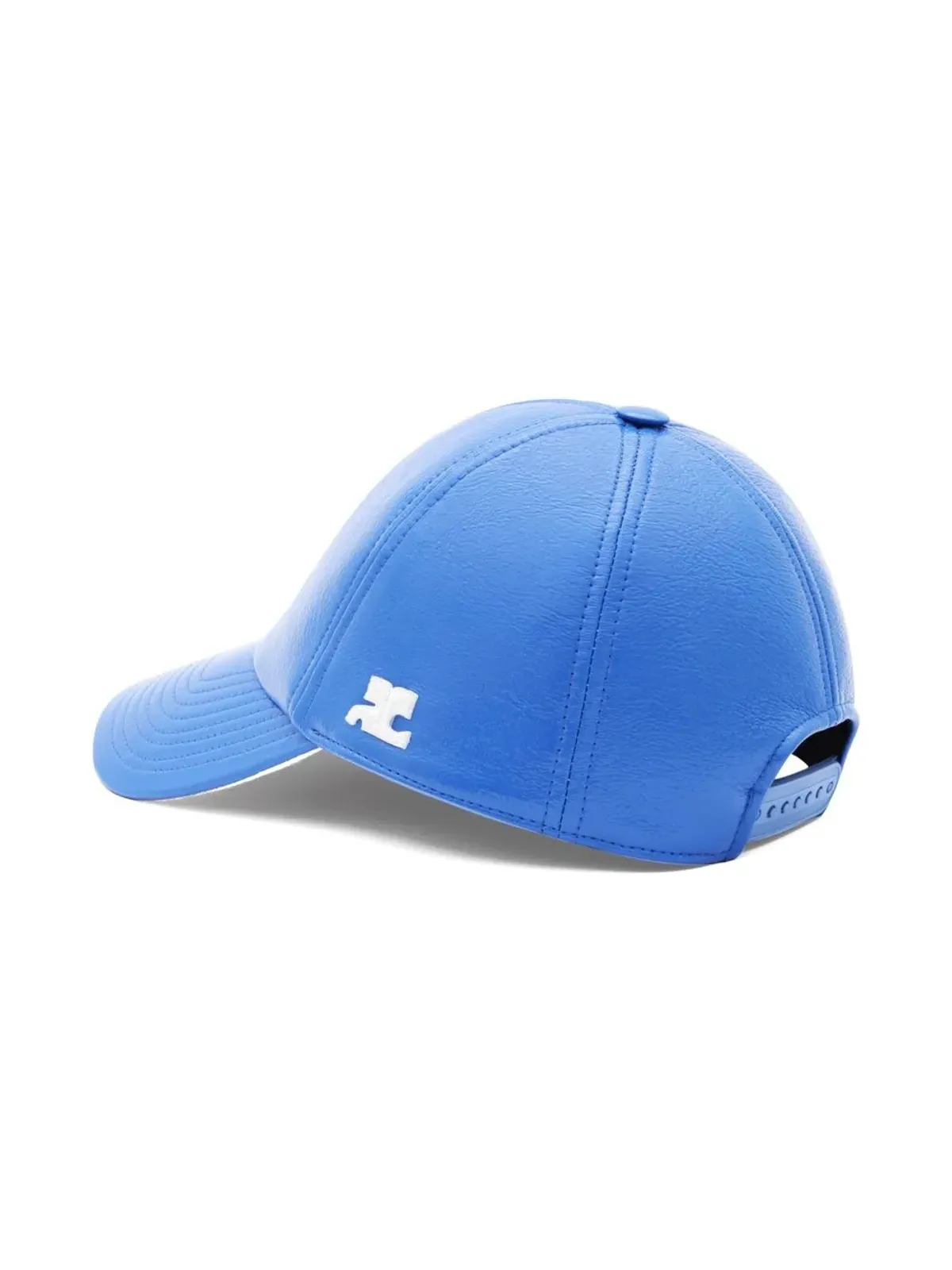 Courrèges ロゴパッチ ベースボールキャップ - 画像2