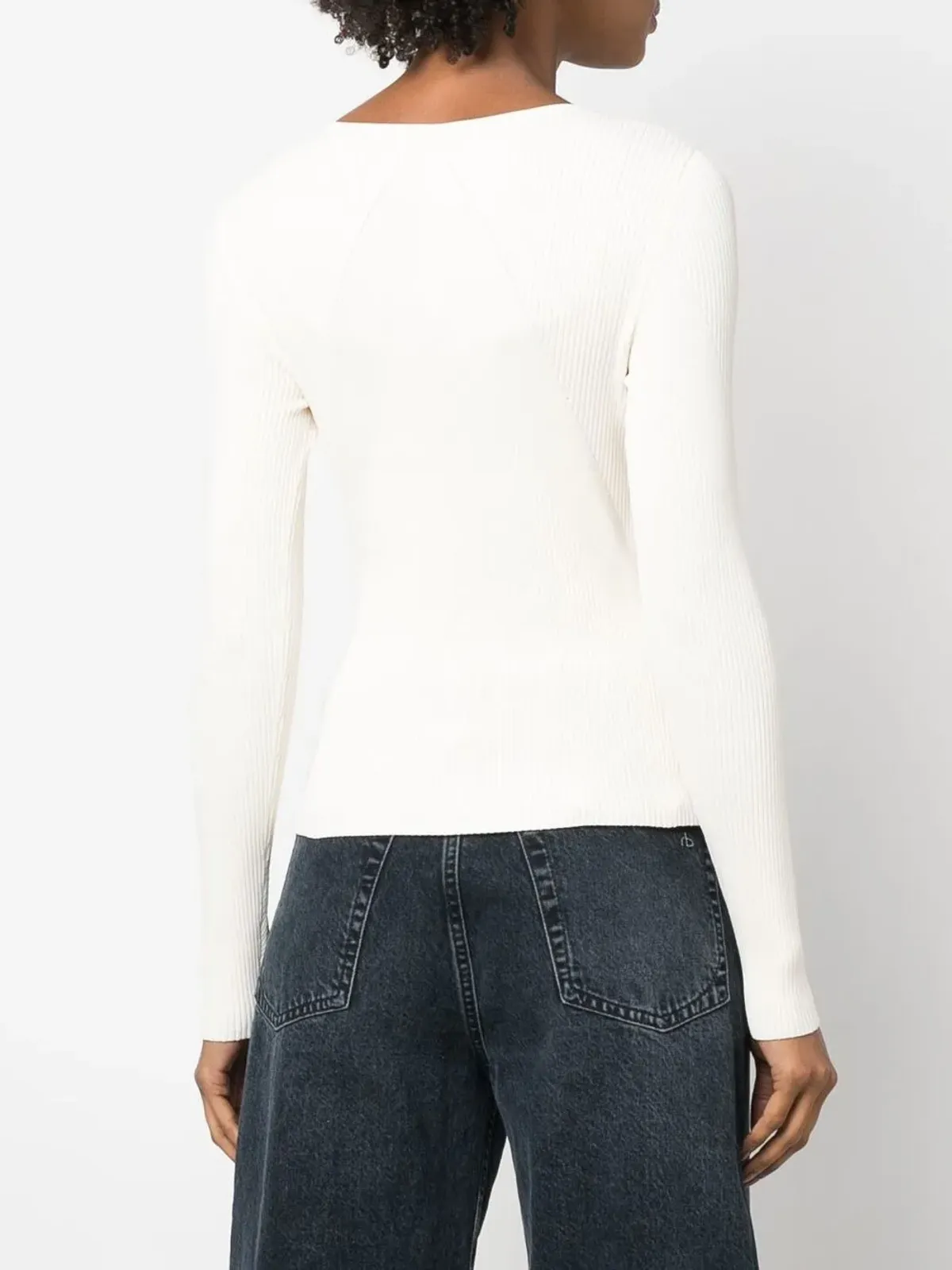 rag & bone Uネック長袖トップス - 画像4