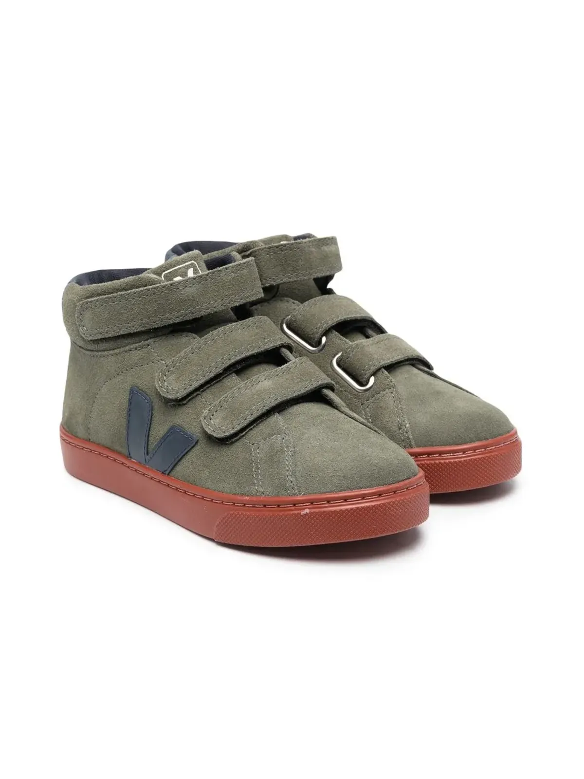 VEJA Kids ナウティコ スエードスニーカー - グリーン - 画像1