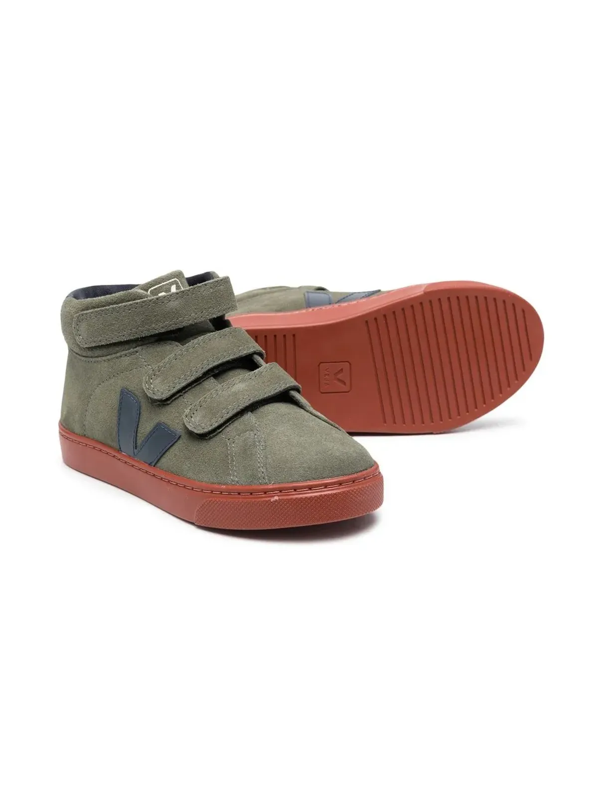 VEJA Kids ナウティコ スエードスニーカー - グリーン - 画像2