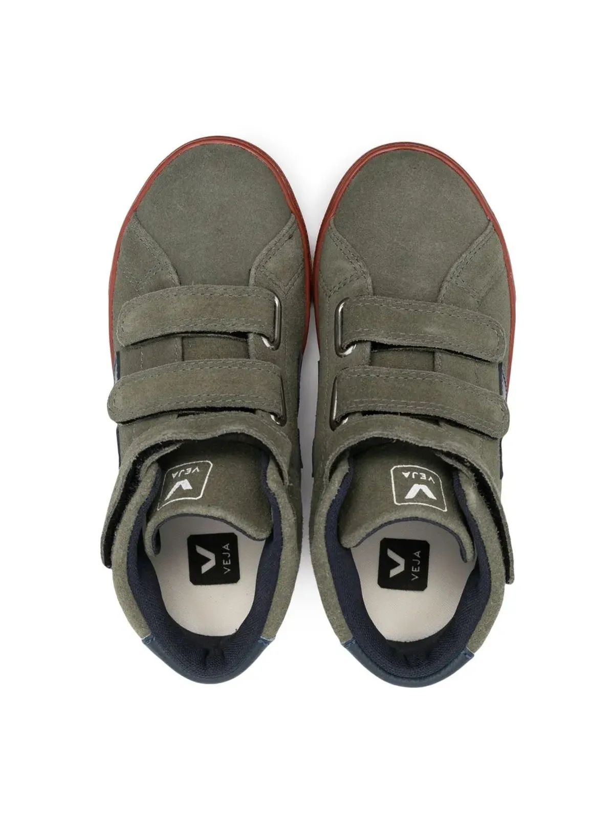 VEJA Kids ナウティコ スエードスニーカー - グリーン - 画像3