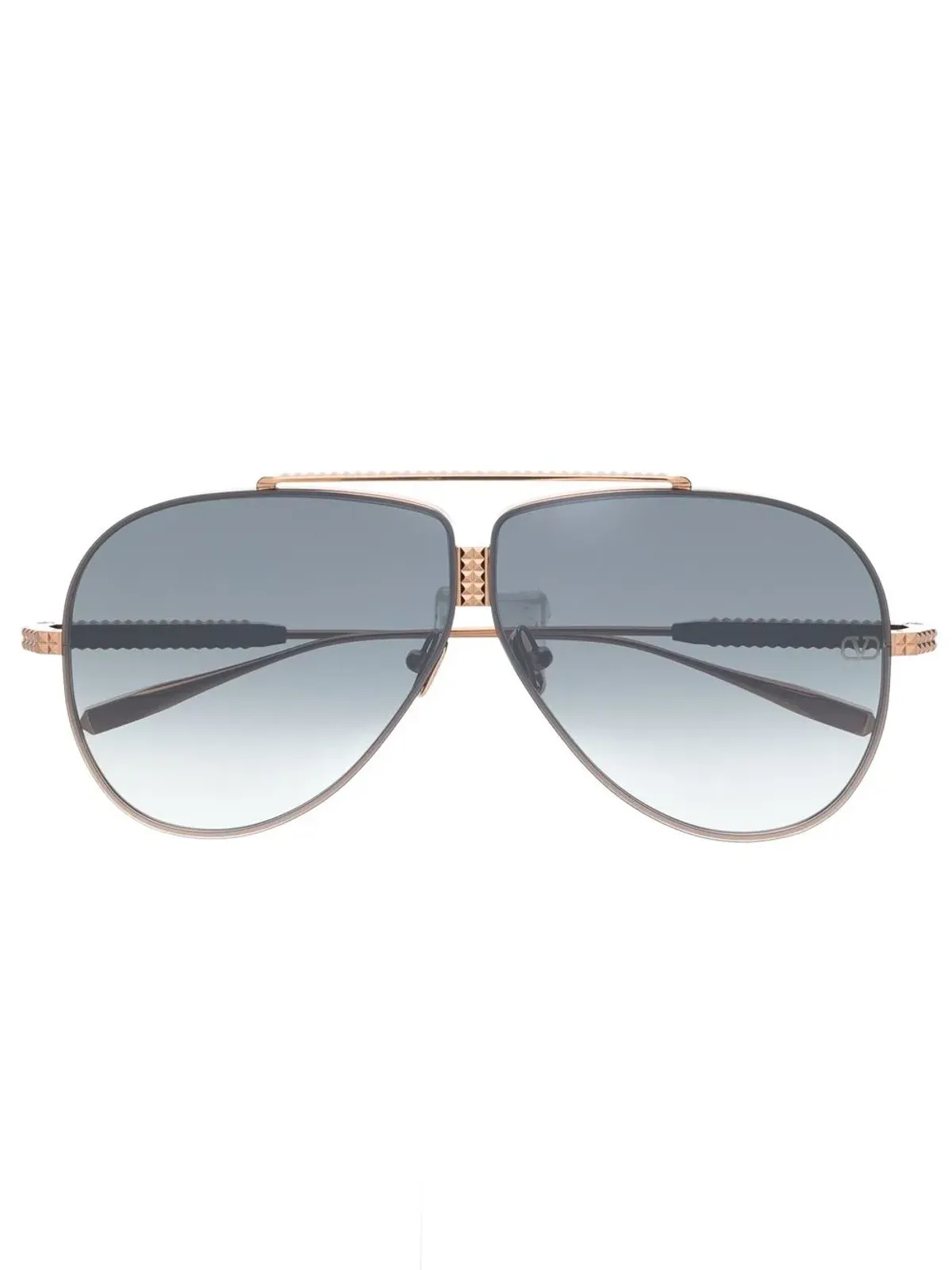 VALENTINO GARAVANI EYEWEAR パイロットフレームサングラス - 画像1