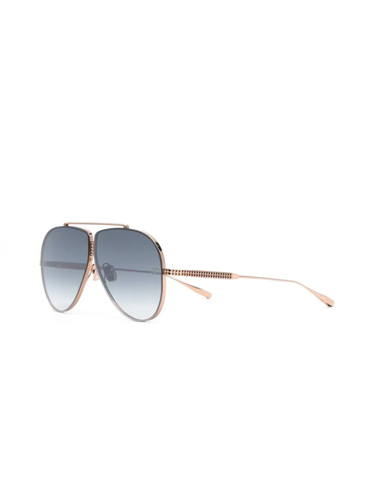 VALENTINO GARAVANI EYEWEAR パイロットフレームサングラス - 画像2