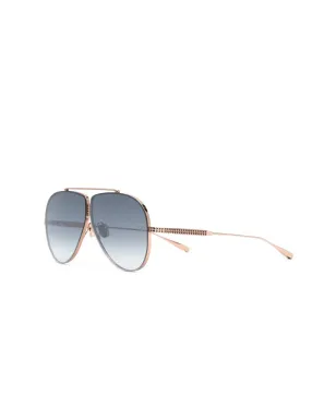 VALENTINO GARAVANI EYEWEAR パイロットフレームサングラス - サムネイル2