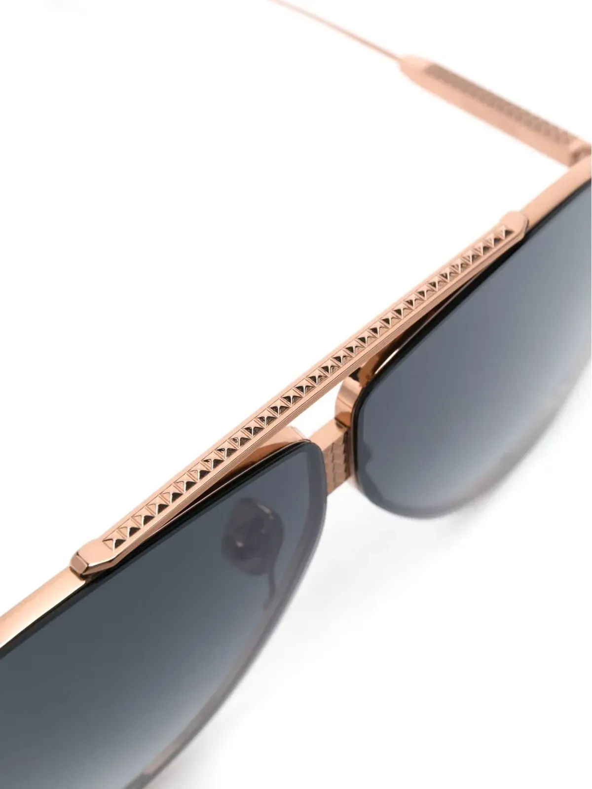VALENTINO GARAVANI EYEWEAR パイロットフレームサングラス - 画像3