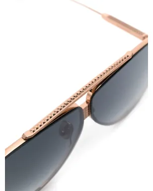 VALENTINO GARAVANI EYEWEAR パイロットフレームサングラス - サムネイル3