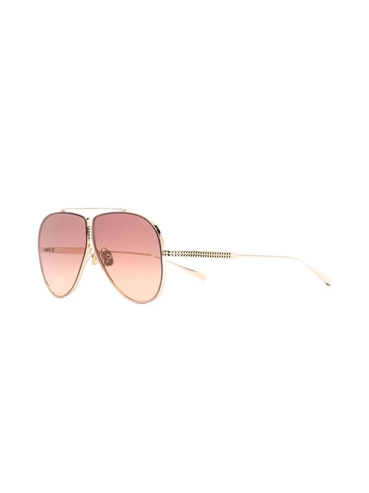VALENTINO GARAVANI EYEWEAR ロックスタッド パイロットフレーム サングラス - 画像2