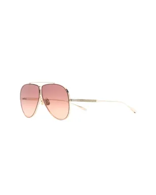 VALENTINO GARAVANI EYEWEAR ロックスタッド パイロットフレーム サングラス - サムネイル2