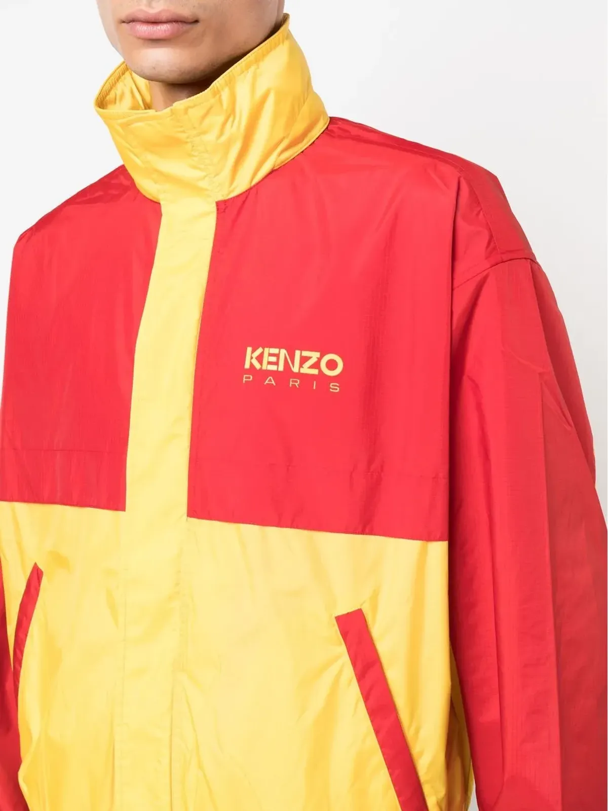 Kenzo ロゴ カラーブロック ジャケット - 画像5