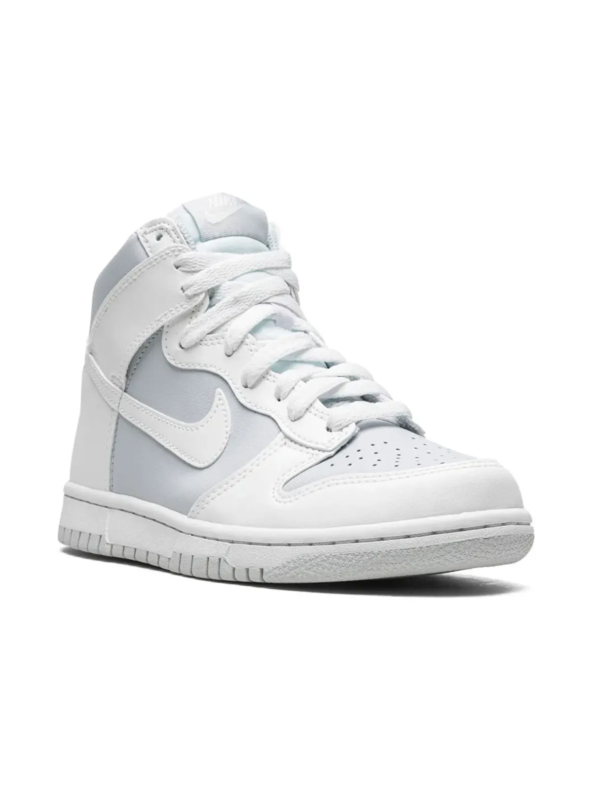 Nike Kids Dunk High Summit White Sneakers - 画像2