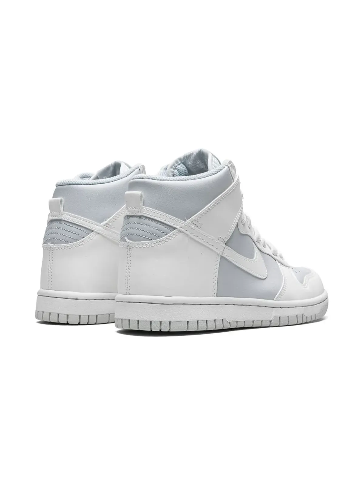 Nike Kids Dunk High Summit White Sneakers - 画像3