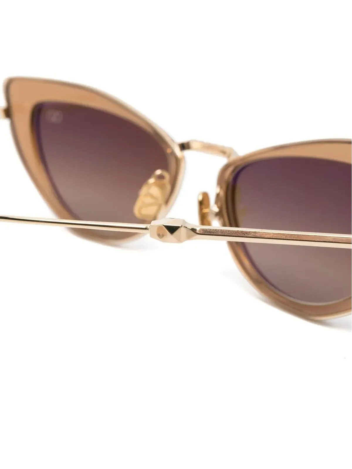 VALENTINO GARAVANI EYEWEAR キャットアイサングラス - 画像3