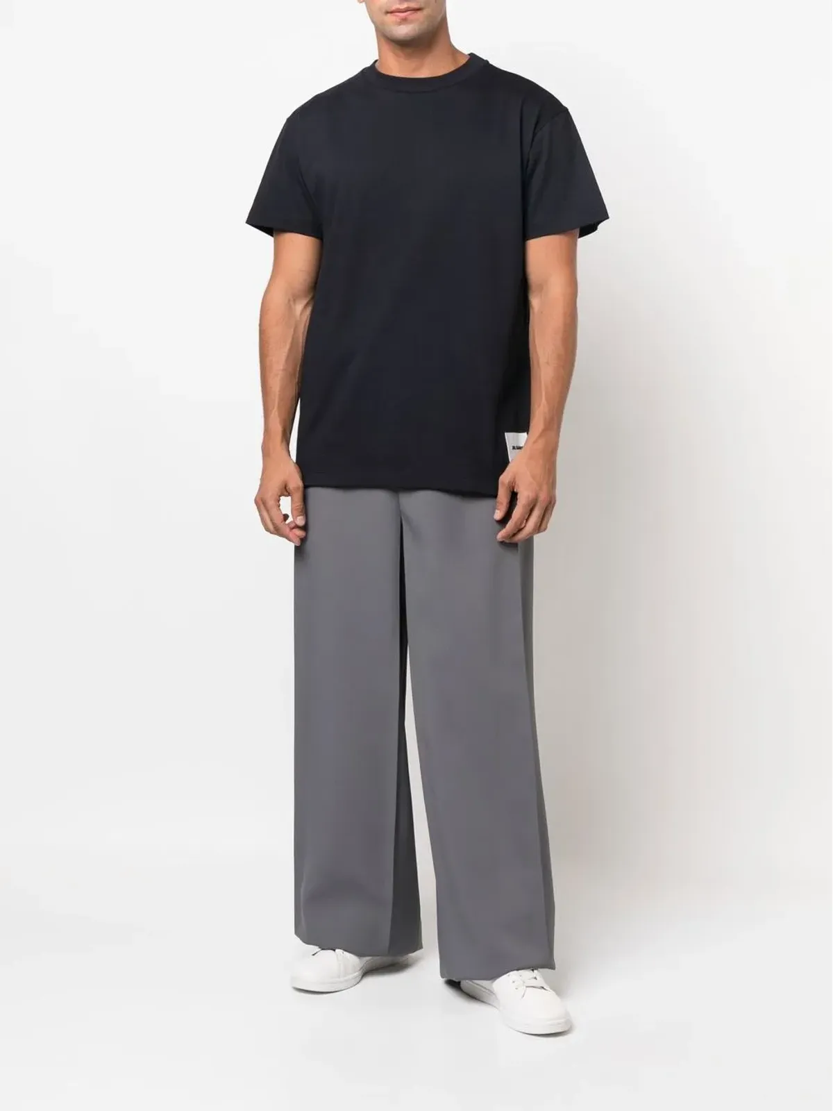 Jil Sander ロゴパッチディテール Tシャツパック - 画像2