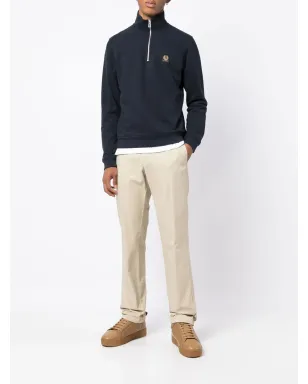 Belstaff ロゴパッチ付きショートジップスウェット - サムネイル2