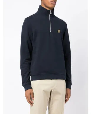 Belstaff ロゴパッチ付きショートジップスウェット - サムネイル3