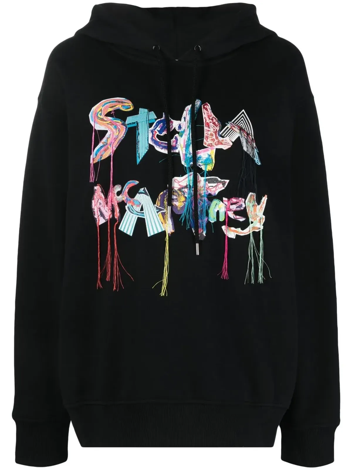 Stella McCartney オーバーサイズ ロゴコラージュ フーディー - 画像1
