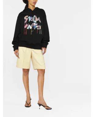 Stella McCartney オーバーサイズ ロゴコラージュ フーディー - サムネイル2