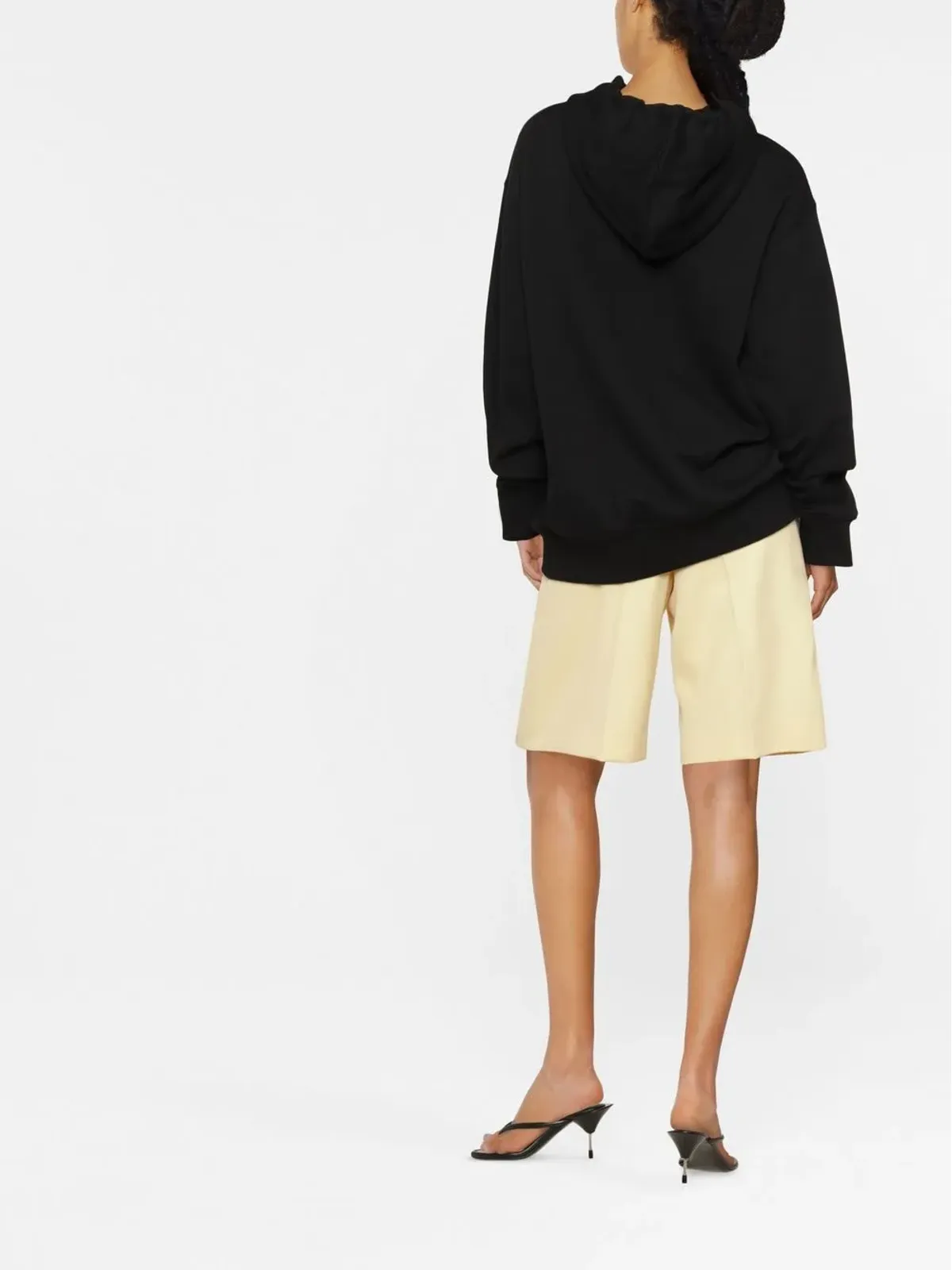 Stella McCartney オーバーサイズ ロゴコラージュ フーディー - 画像3