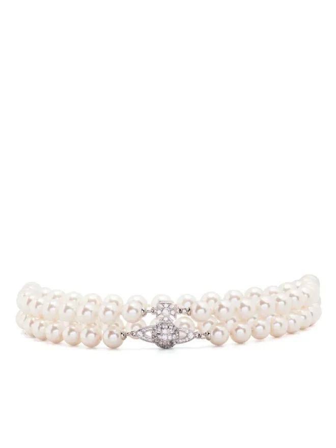 Vivienne Westwood Vivienne Westwood Orbパール ダブルのチョーカーの商品画像