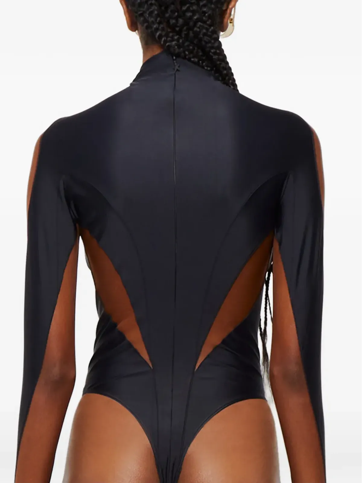 Mugler カットアウト長袖トップ - 画像5