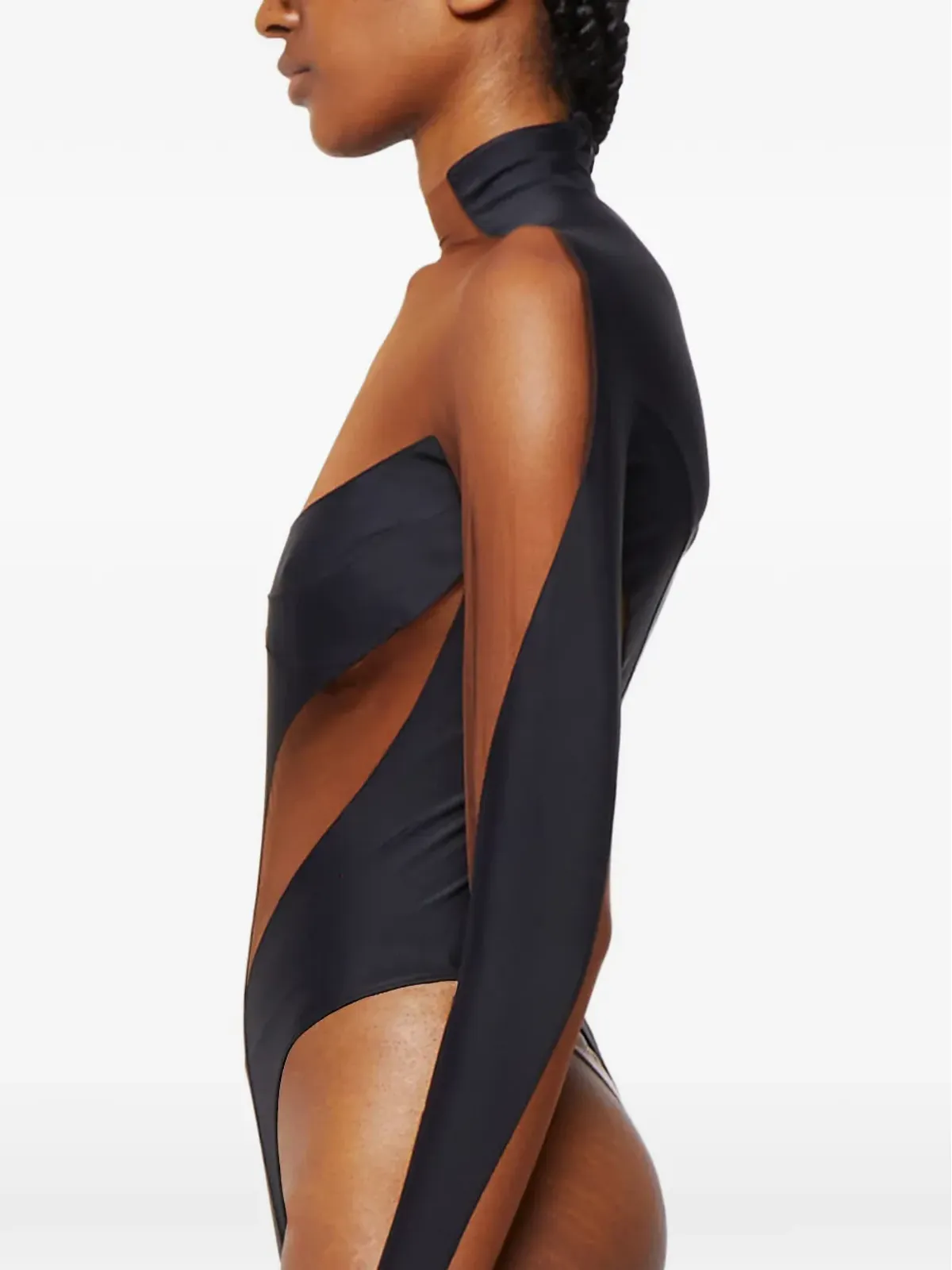 Mugler カットアウト長袖トップ - 画像4
