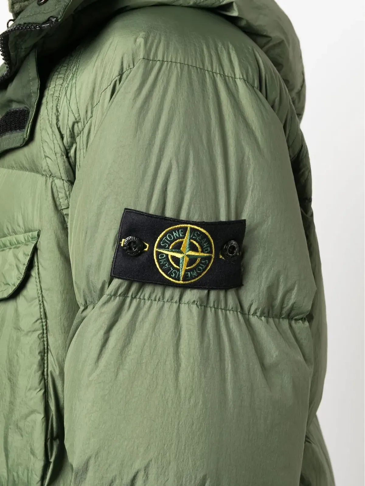 Stone Island コンパスモチーフ ダウンジャケット - 画像5