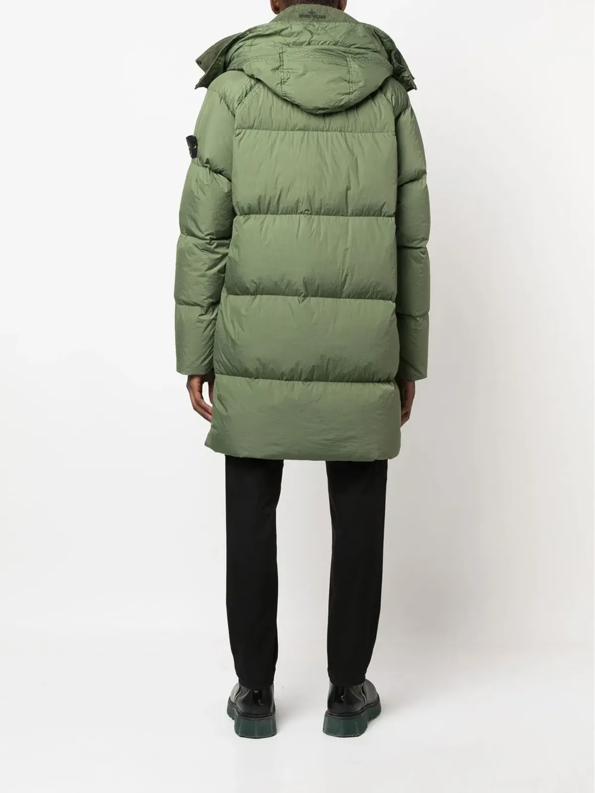 Stone Island コンパスモチーフ ダウンジャケット - 画像4