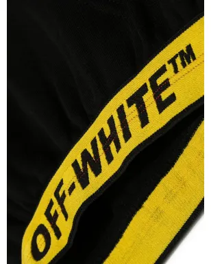 Off-White Kids ロゴバンド クロップド パーカー - サムネイル3